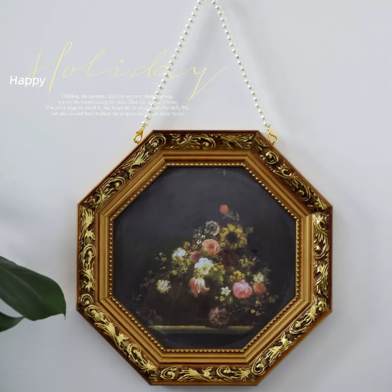 Luxury Lifestyle Niche - Ośmiokątna Nisza Retro Obraz Dekoracyjny Lekki