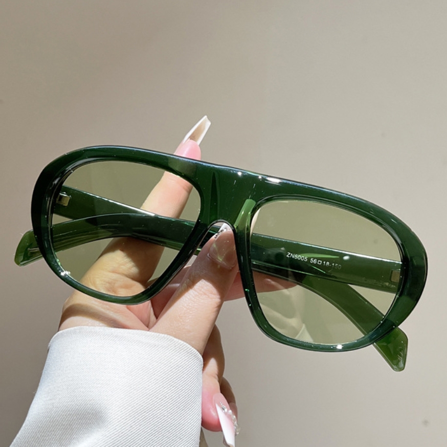 Luxury Lifestyle Store - Nowe Duże Okulary Przeciwsłoneczne Pilotki Damskie