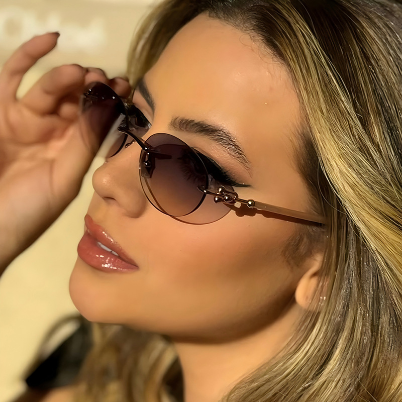 Nowe Metalowe Bezramkowe Owaln – Luxury Lifestyle Store recenzja i cena