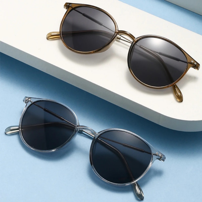 Nowe Okrągłe Okulary Przeciwsł – Luxury Lifestyle Store recenzja i cena