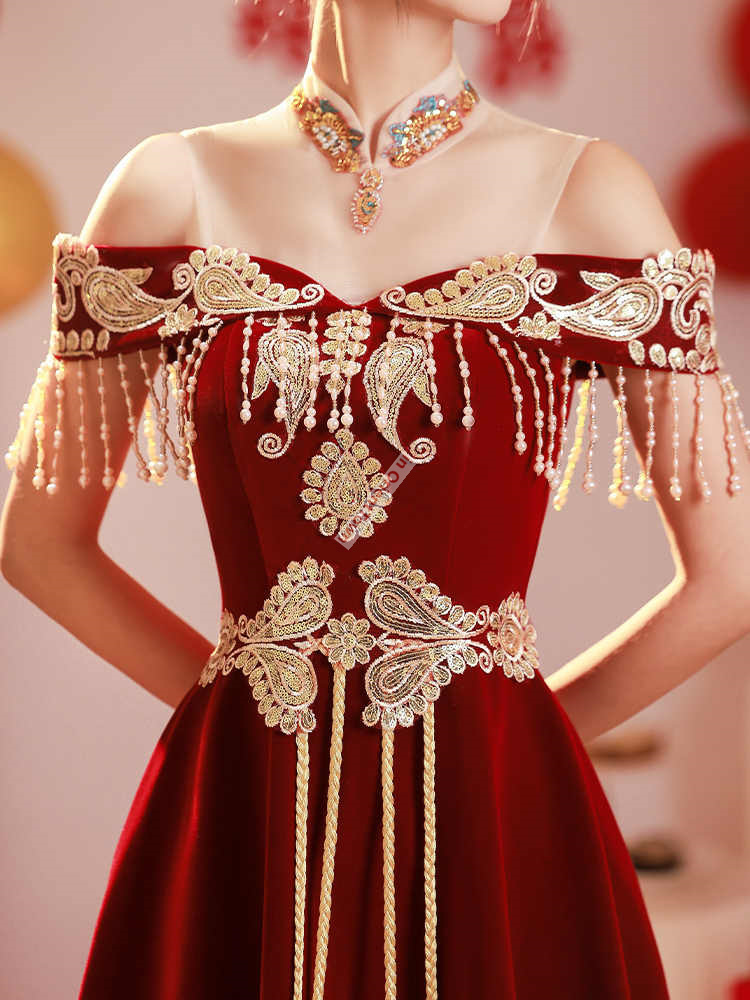 Sukienka w stylu chińskim, toc – Luxury Lifestyle Dress recenzja i cena