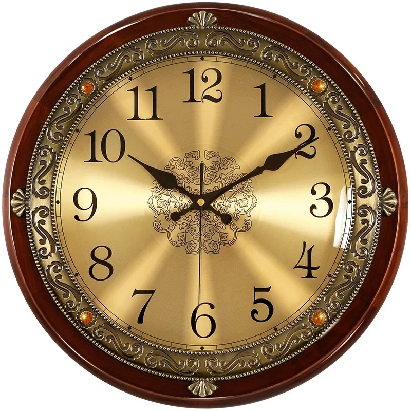 Luxury Wood Wall Clock Metal R – Luxury Lifestyle Gifts recenzja i cena