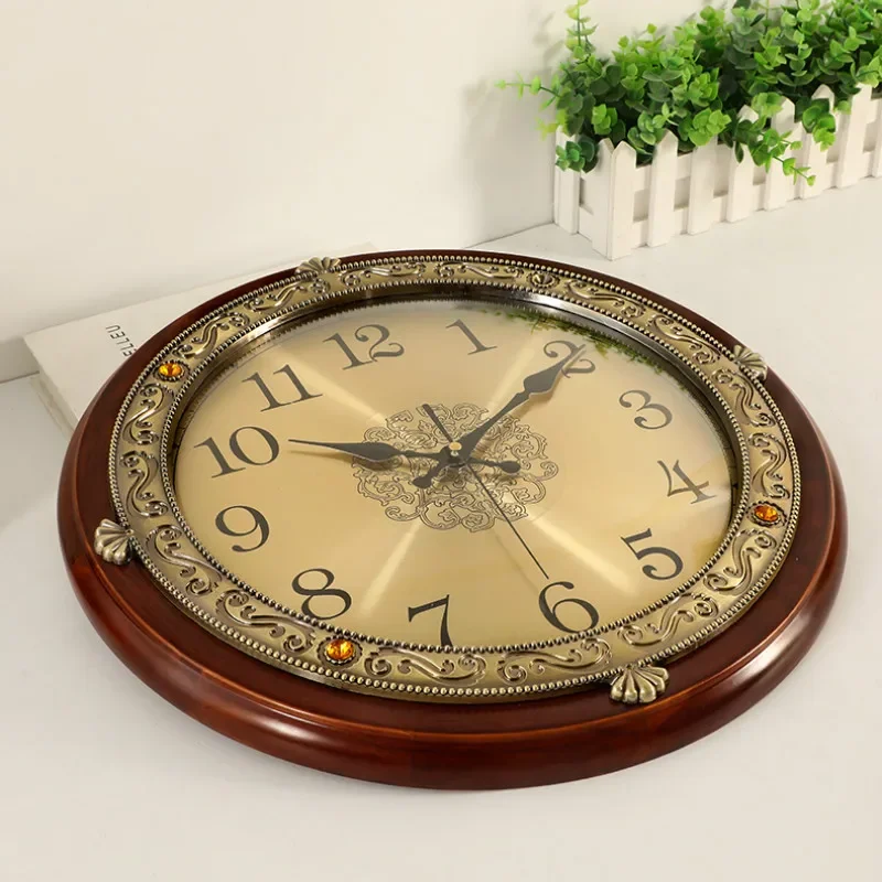 Luxury Wood Wall Clock Metal R – Luxury Lifestyle Gifts recenzja i cena